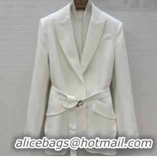 Best Price Brunello Cucinelli Jacket BC121920 White 2025