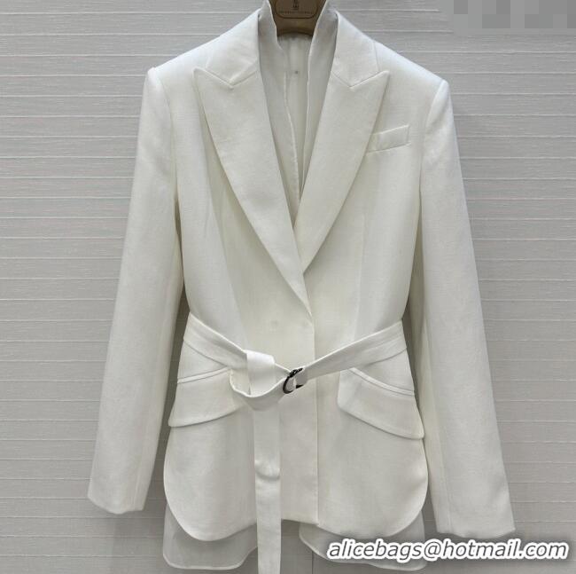 Best Price Brunello Cucinelli Jacket BC121920 White 2025