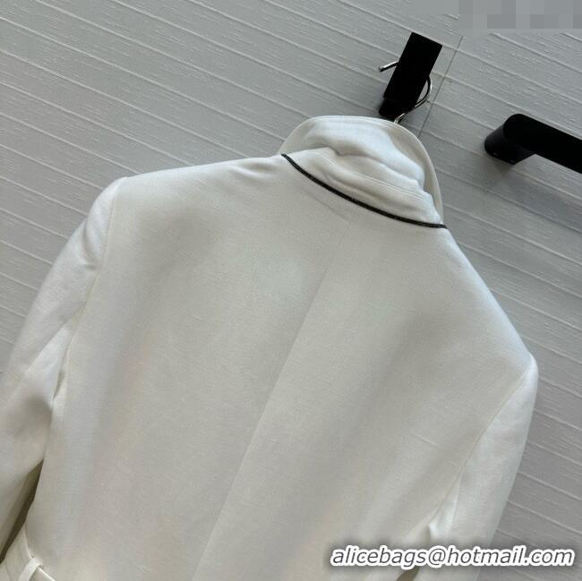 Best Price Brunello Cucinelli Jacket BC121920 White 2025