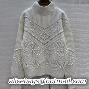 Top Quality Loro Piana Cashmere Sweater LP121921 White 2025