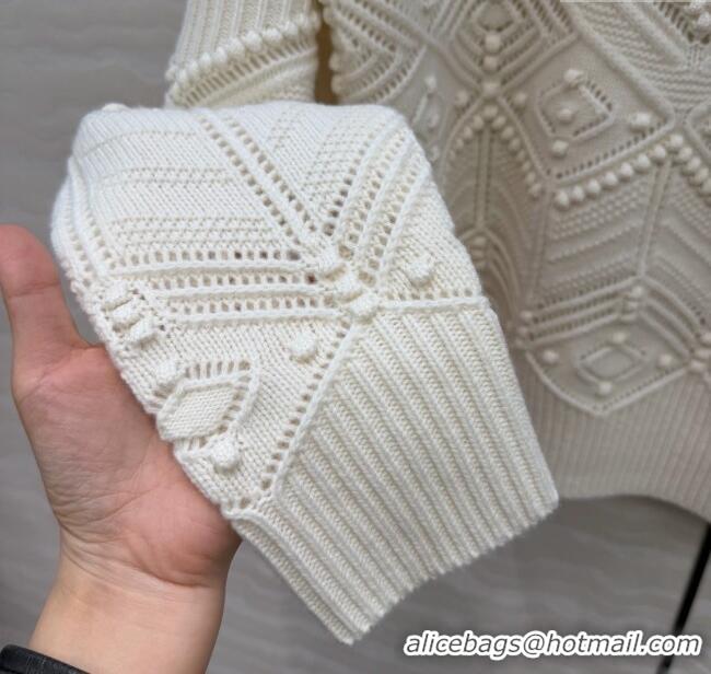 Top Quality Loro Piana Cashmere Sweater LP121921 White 2025