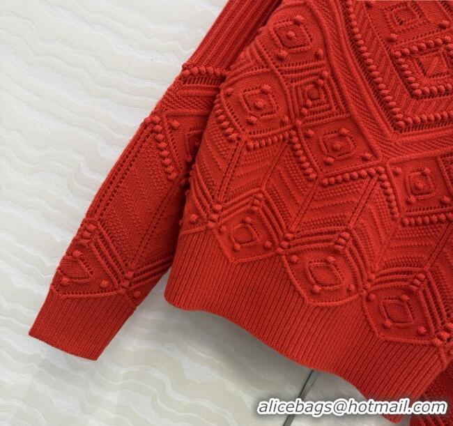 Shop Discount Loro Piana Cashmere Sweater LP121922 Red 2025