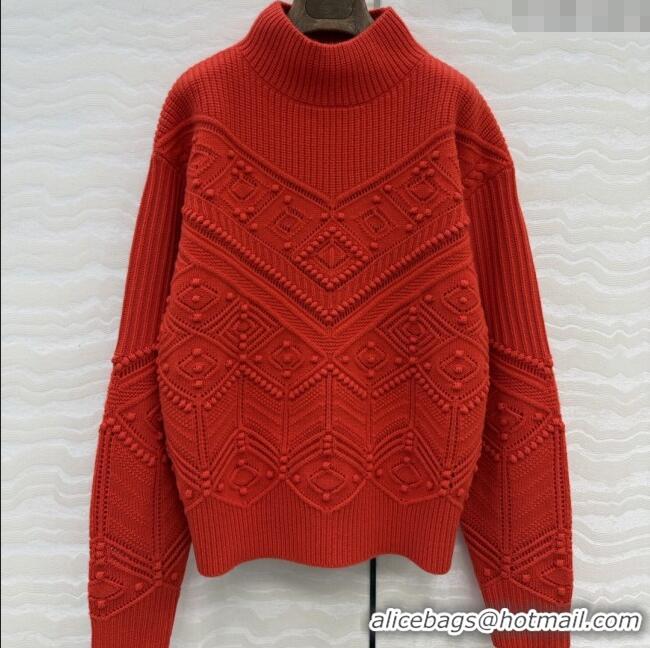 Shop Discount Loro Piana Cashmere Sweater LP121922 Red 2025