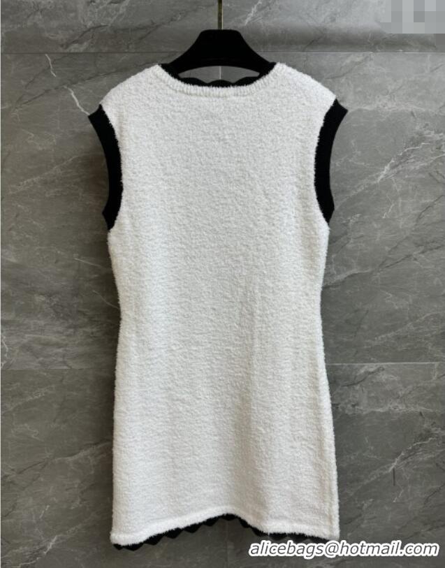 Buy Fashionable Chanel Dress CH121916 White 2025