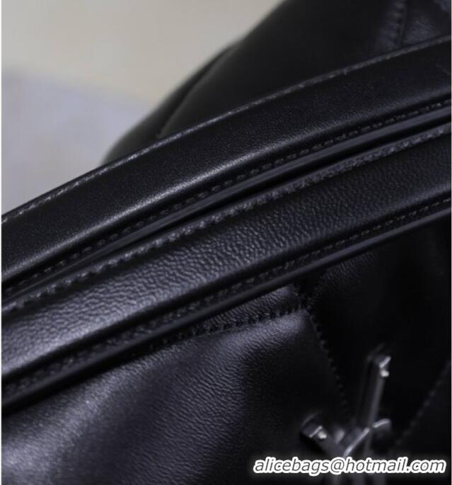 Buy Discount Saint Laurent Puffer Medium Bag in Nappa Leather 577475 Black/Silver 2025