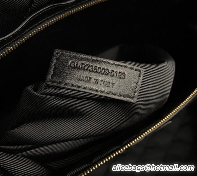 Buy Discount Saint Laurent ES Giant Travel Maxi Supple Bag in Quilted Calf Leather 736009 Black 2025