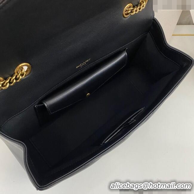 Grade Design Saint Laurent Loulou Medium Bag in Matelasse Lambskin 801439 Black 2025