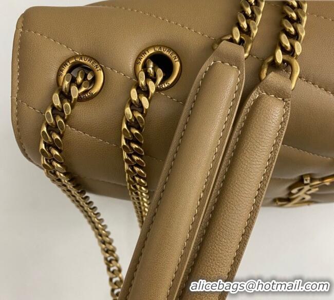 Grade Design Saint Laurent Loulou Medium Bag in Matelasse Lambskin 801439 Beige 2025