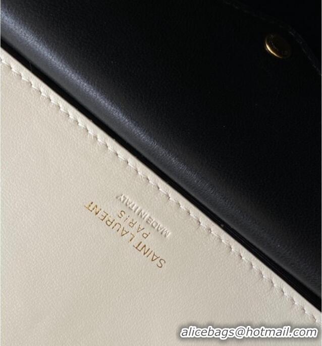 New Design Saint Laurent Loulou Medium Bag in Matelasse Lambskin 801439 White 2025