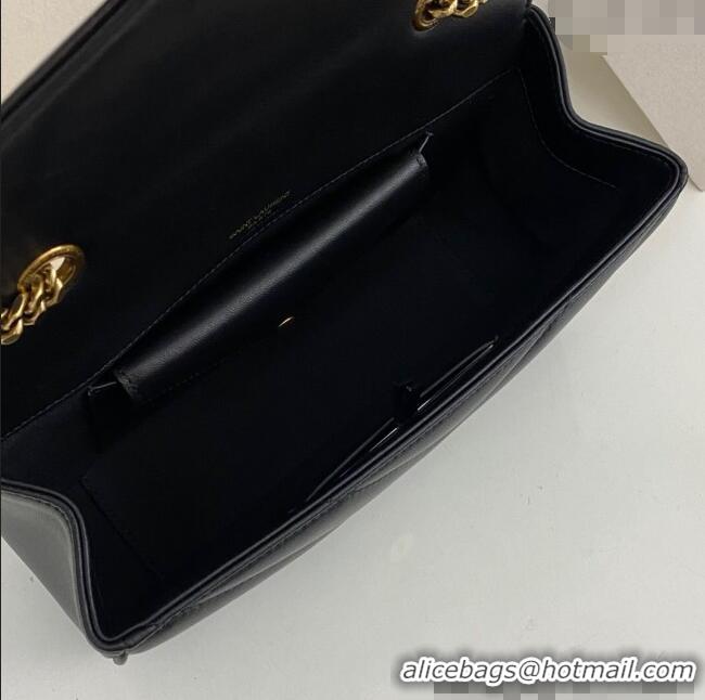 Buy Discount Saint Laurent Loulou Small Bag in Matelasse Lambskin 801437 Black 2025