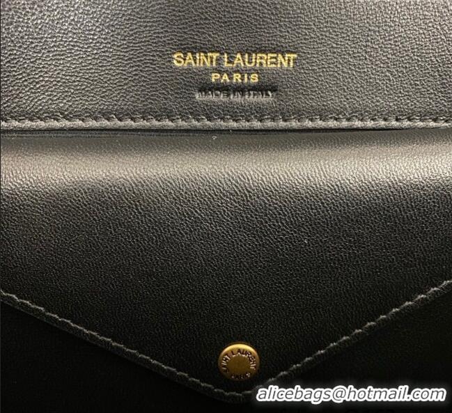 Buy Discount Saint Laurent Loulou Small Bag in Matelasse Lambskin 801437 Black 2025