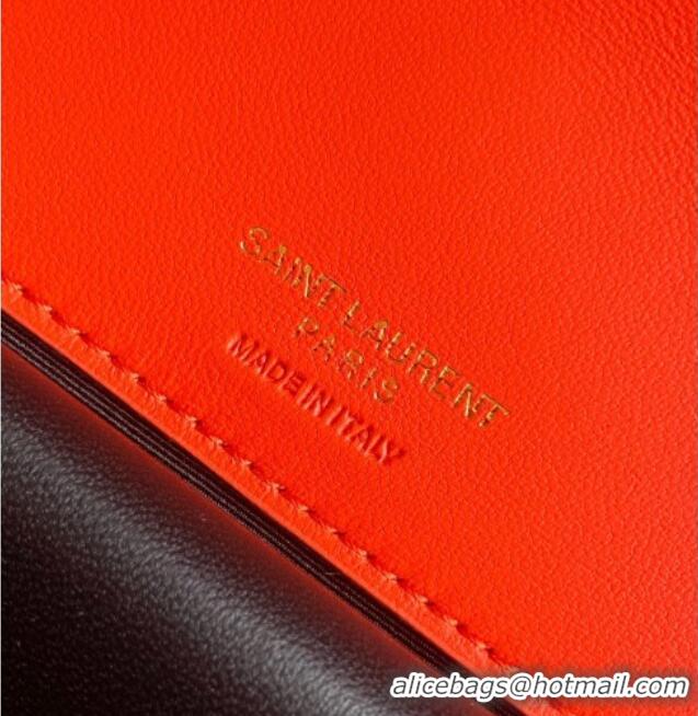 Low Cost Saint Laurent Loulou Small Bag in Matelasse Lambskin 801437 Celosia Red 2025