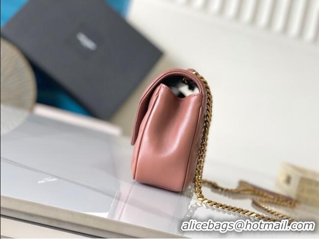 Super Quality Saint Laurent Loulou Small Bag in Matelasse Lambskin 801437 Hortensia Pink 2025