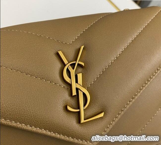 Famous Brand Saint Laurent Loulou Mini Bag in Matelasse Lambskin 821749 Beige 2025