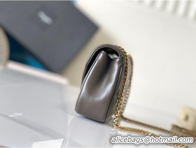 Good Product Saint Laurent Loulou Mini Bag in Matelasse Lambskin 821749 Green 2025