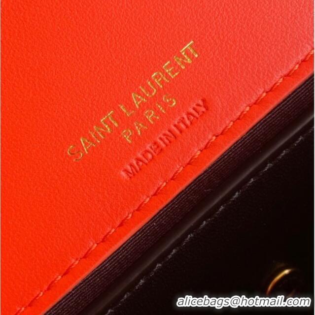 Good Product Saint Laurent Loulou Mini Bag in Matelasse Lambskin 821749 Celosia Red 2025