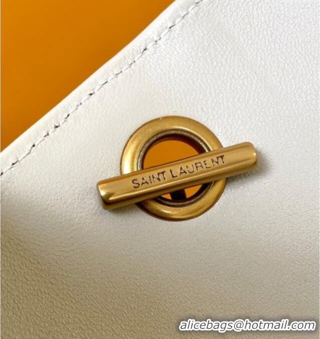 Grade Design Saint Laurent Loulou Mini Bag in Matelasse Lambskin 821749 White 2025