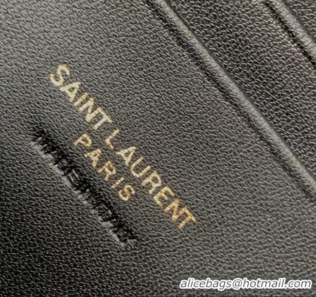 Grade Design Saint Laurent Lou Mini Camera Bag with Tassel in Matelasse Grained Leather 585040 Green 2025