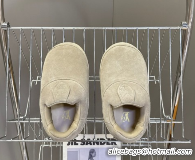 Duplicate Louis Vuitton LV Yeti Slip On Platform Shoe in Suede 1AIJD5 Grey 1022067