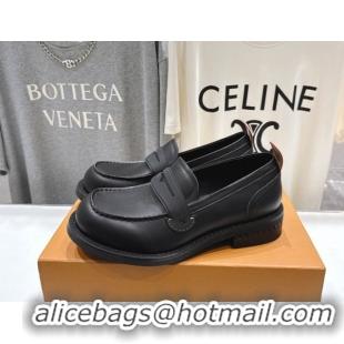 Shop Cheap Louis Vuitton LV Bubble Loafers in Calf Leather Black 1AIJHI 1022072