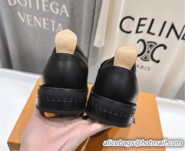 Shop Cheap Louis Vuitton LV Bubble Loafers in Calf Leather Black 1AIJHI 1022072