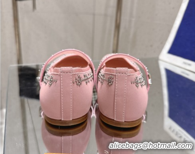 Big Discount Louis Vuitton Romy Flat Ballerinas Flat in Suede and Studs 1AICXL Vintage Rose Pink 1022083