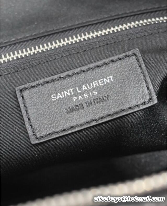 Famous Brand Saint Laurent Le Rafia Crossbody Bag 667490 Black 2025