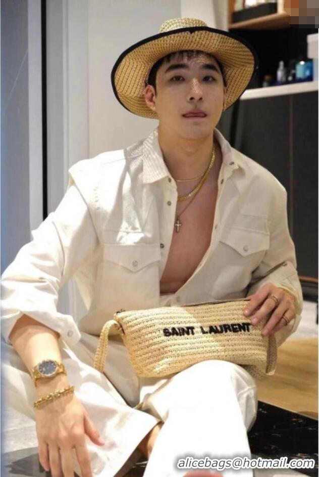 Trendy Design Saint Laurent Le Rafia Crossbody Bag 667490 Beige 2025