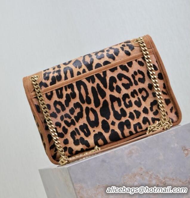 Famous Brand Saint Laurent Niki Medium Bag in Pony Hair Leather 633158 Leopard 2025