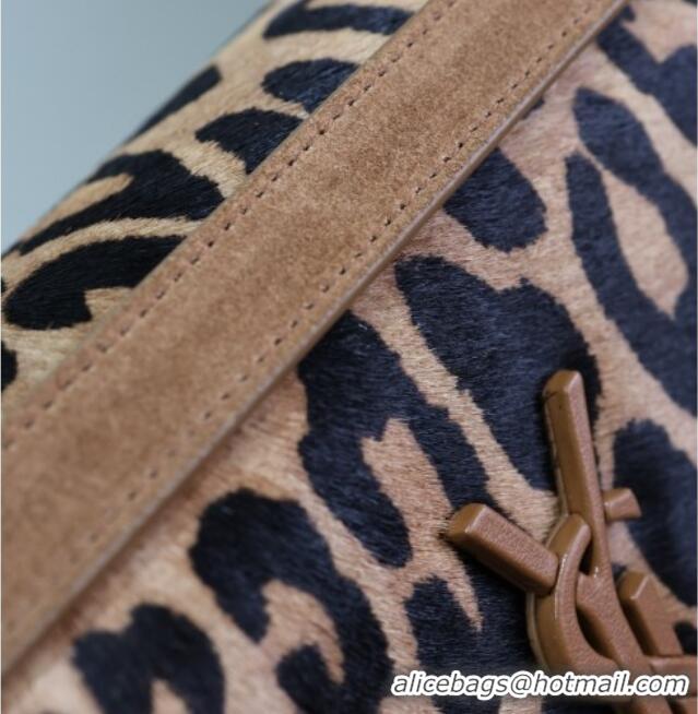Famous Brand Saint Laurent Niki Medium Bag in Pony Hair Leather 633158 Leopard 2025