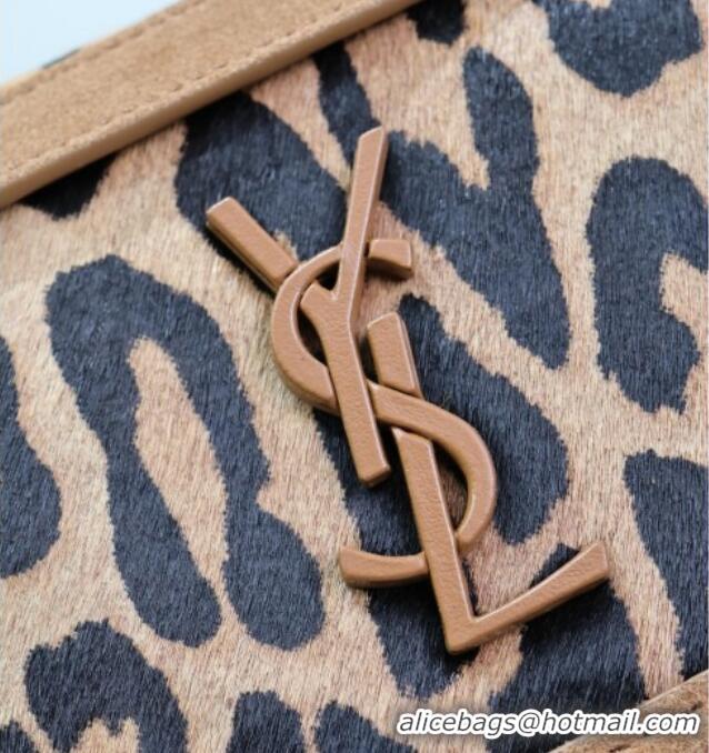 Promotional Saint Laurent Baby Nike Chain Bag in Pony Hair Leather 633151 Leopard 2025