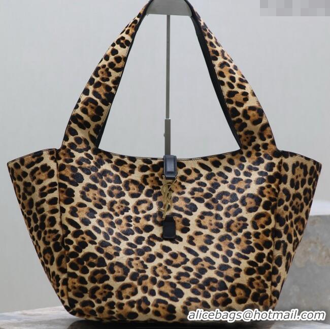 Grade Promotional Saint Laurent LE 5 A 7 BEA in Leopard Pattern Leather 763435 2025