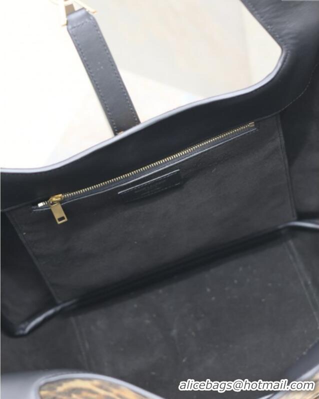 Grade Promotional Saint Laurent LE 5 A 7 BEA in Leopard Pattern Leather 763435 2025