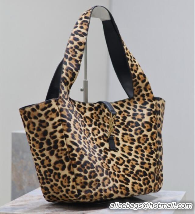 Grade Promotional Saint Laurent LE 5 A 7 BEA in Leopard Pattern Leather 763435 2025