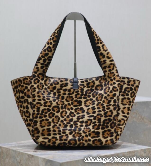 Grade Promotional Saint Laurent LE 5 A 7 BEA in Leopard Pattern Leather 763435 2025