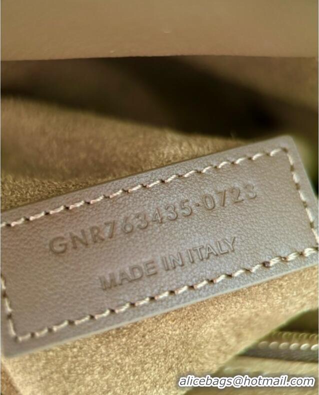 Best Design Saint Laurent Bea Tote in Suede 763435 Brown 2025 Top Quality