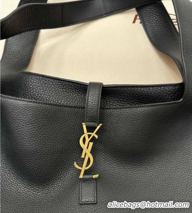 Famous Brand Saint Laurent Bea Tote in Grained Deepskin 763435 Black 2025 Top Quality