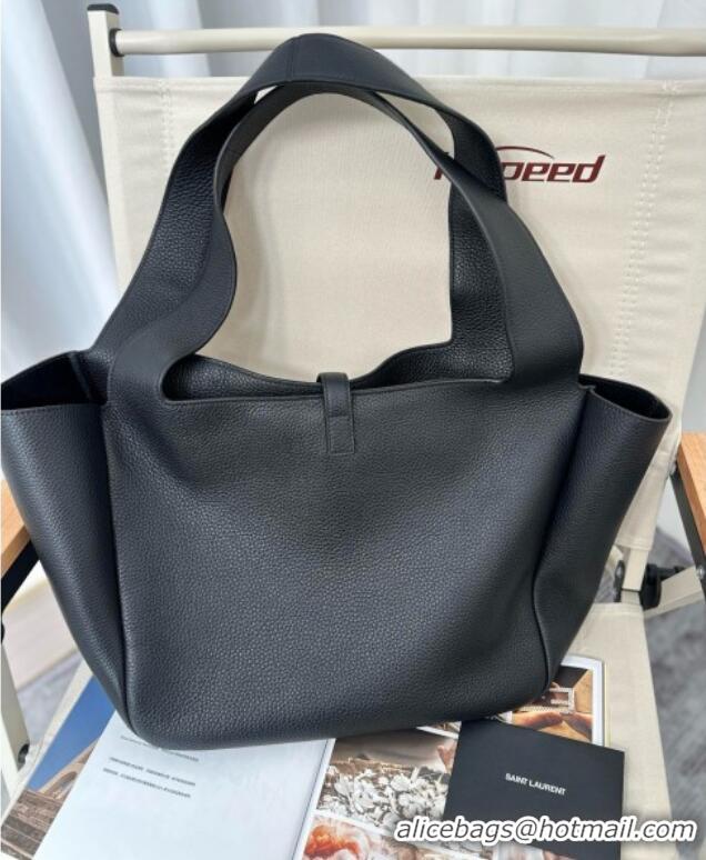 Famous Brand Saint Laurent Bea Tote in Grained Deepskin 763435 Black 2025 Top Quality