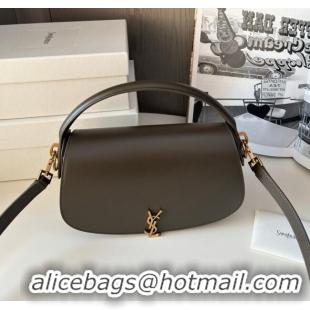 Market Sells Saint Laurent Voltaire Bag in Box Leather 787671 Light Musk 2025 Top Quality