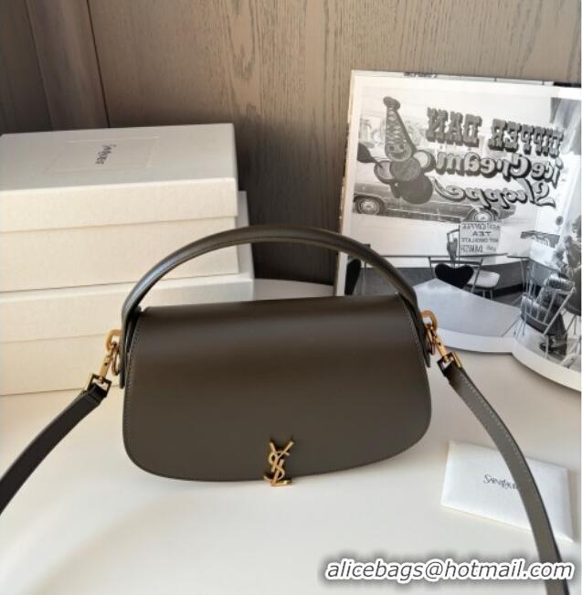 Market Sells Saint Laurent Voltaire Bag in Box Leather 787671 Light Musk 2025 Top Quality