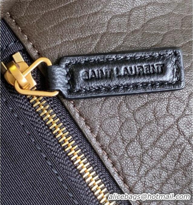 Promotional Saint Laurent Medium Niki Bag in Elephant-Grained Lambskin 633178 Musk 2025