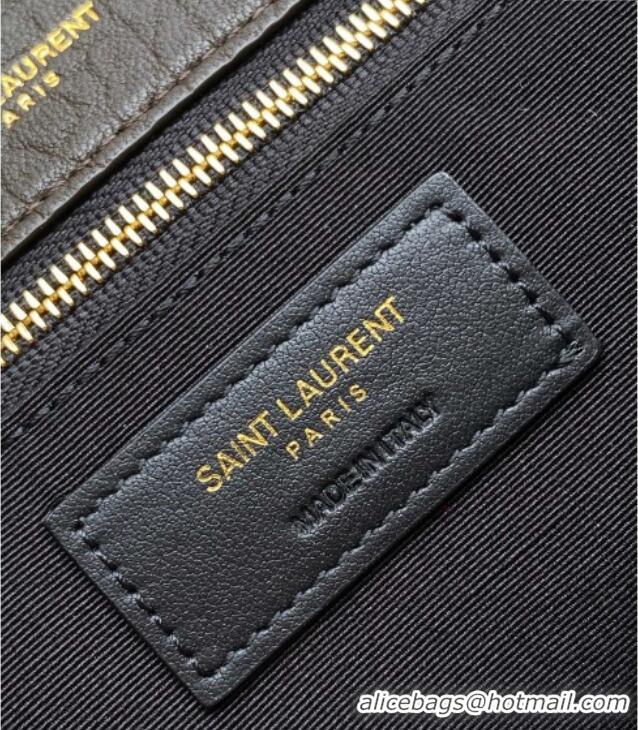 Promotional Saint Laurent Medium Niki Bag in Elephant-Grained Lambskin 633178 Musk 2025