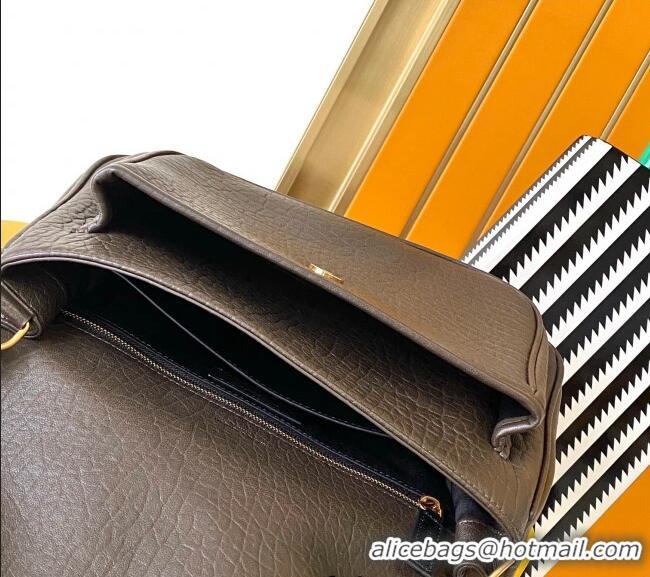 Promotional Saint Laurent Medium Niki Bag in Elephant-Grained Lambskin 633178 Musk 2025