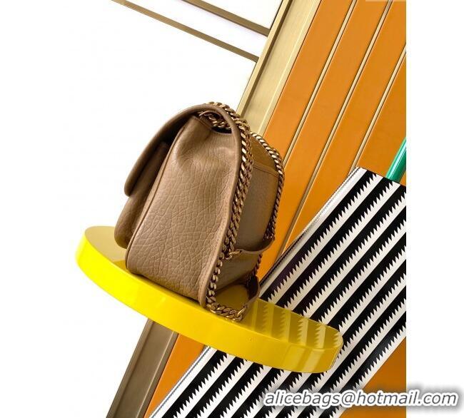 Well Crafted Saint Laurent Medium Niki Bag in Elephant-Grained Lambskin 633178 Caramel Brown 2025