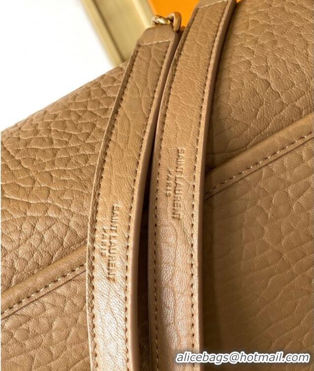 Well Crafted Saint Laurent Medium Niki Bag in Elephant-Grained Lambskin 633178 Caramel Brown 2025