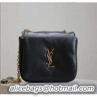 Fashion Discount Saint Laurent Jamie 4.3 Mini Chain Bag in Lambskin Leather 766756 Black 2025