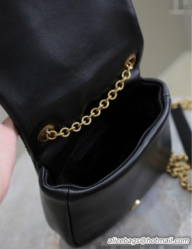 Fashion Discount Saint Laurent Jamie 4.3 Mini Chain Bag in Lambskin Leather 766756 Black 2025