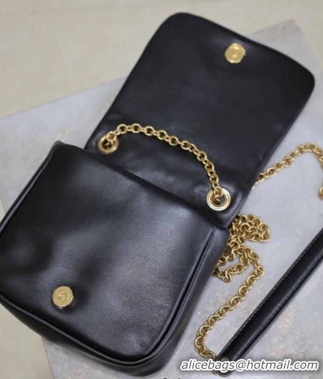 Fashion Discount Saint Laurent Jamie 4.3 Mini Chain Bag in Lambskin Leather 766756 Black 2025