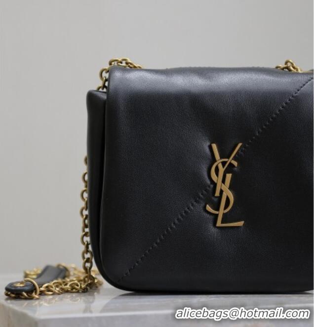 Fashion Discount Saint Laurent Jamie 4.3 Mini Chain Bag in Lambskin Leather 766756 Black 2025
