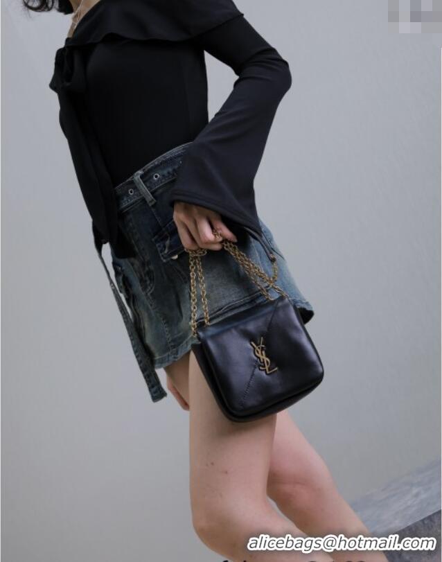 Free Shipping Discount Saint Laurent Jamie 4.3 Mini Chain Bag in Lambskin Leather 766756 White 2025